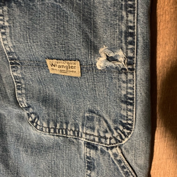 Wrangler Carpenter Jeans Sz 34/30 - Picture 4 of 6
